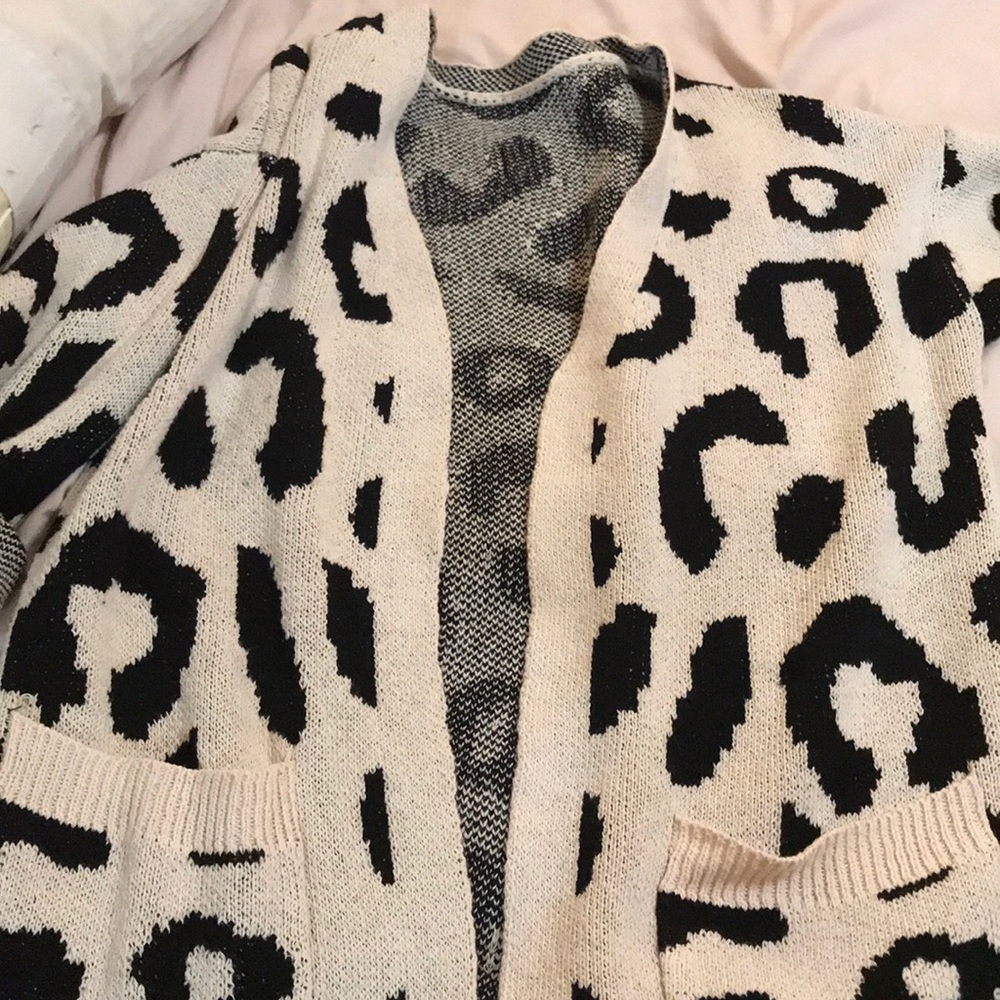 Cheetah cardigan